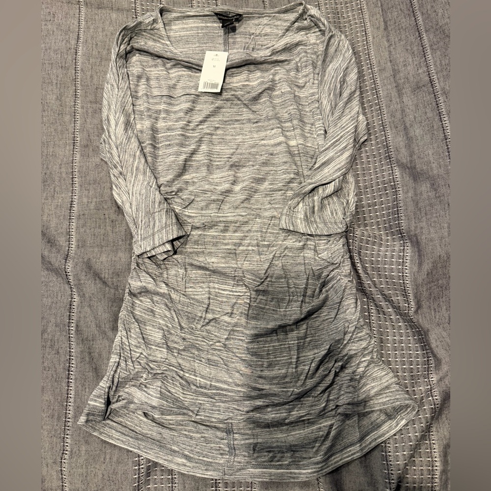 Banana Republic Heather Gray Top